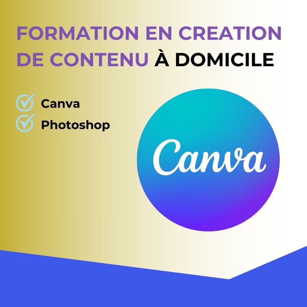 Formation en creation de contenu avec canva a dakar