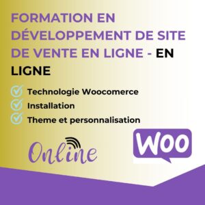 Formation en creation de site ecommerce à dakar
