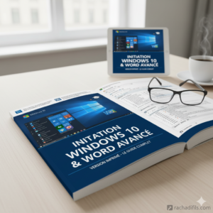 Livre version imprimé Initiation Windows 10 & Ms Word