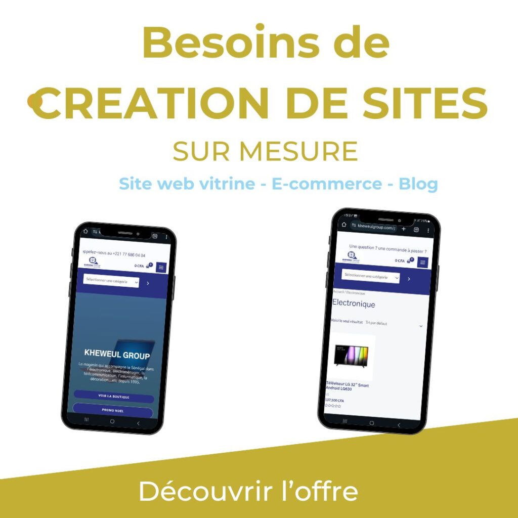 Formation en creation de site web ecommerce au senegal - aux comores (1)
