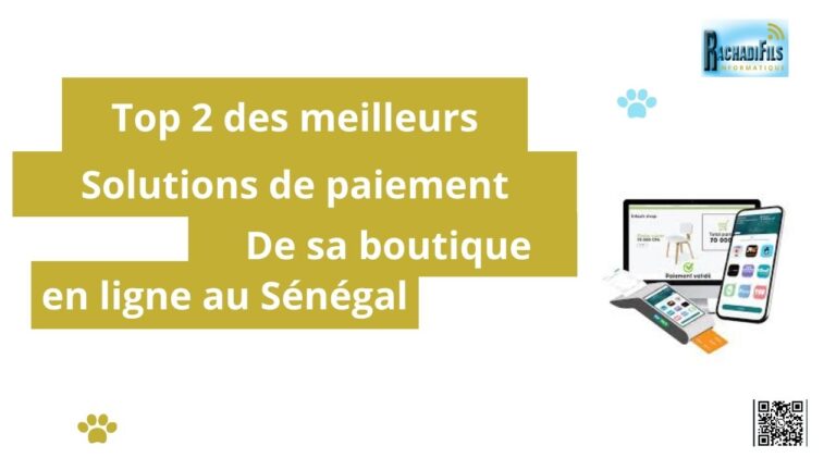 Top 2 des meilleures solutions de paiement en ligne pour sa boutique e-commerce au Sénégal