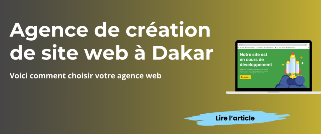 Agence de création de site web à Dakar