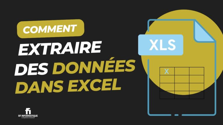 Extraire des données dans Excel Les 5 fonctions à maîtriser
