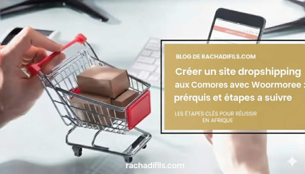 Créer un site dropshipping aux Comores avec WooCommerce prérequis et étapes à suivre