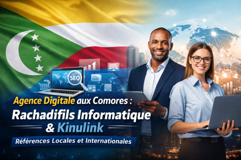 Agence digitale web-mobile-IA aux Comores