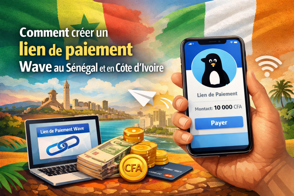 Comment créer un lien de paiement Wave au Sénégal et en Côte d’Ivoire