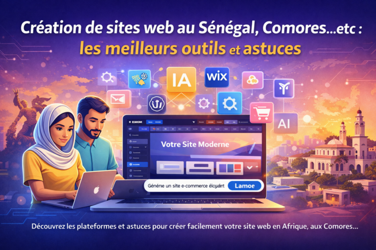 Création de sites web au Sénégal les meilleurs outils et astuces