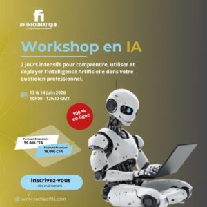 Formation en IA en ligne pour les professionnels du senegal et coores - rachadifils informatique