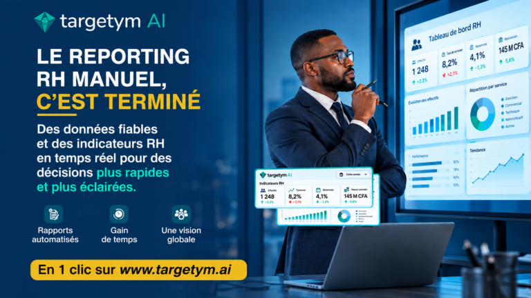 SIRH en Afrique - Meilleur logiciel Rh en Afrique - Tartgetym AI